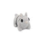 Lapin articulé gris – Fidget sensoriel imprimé en 3D