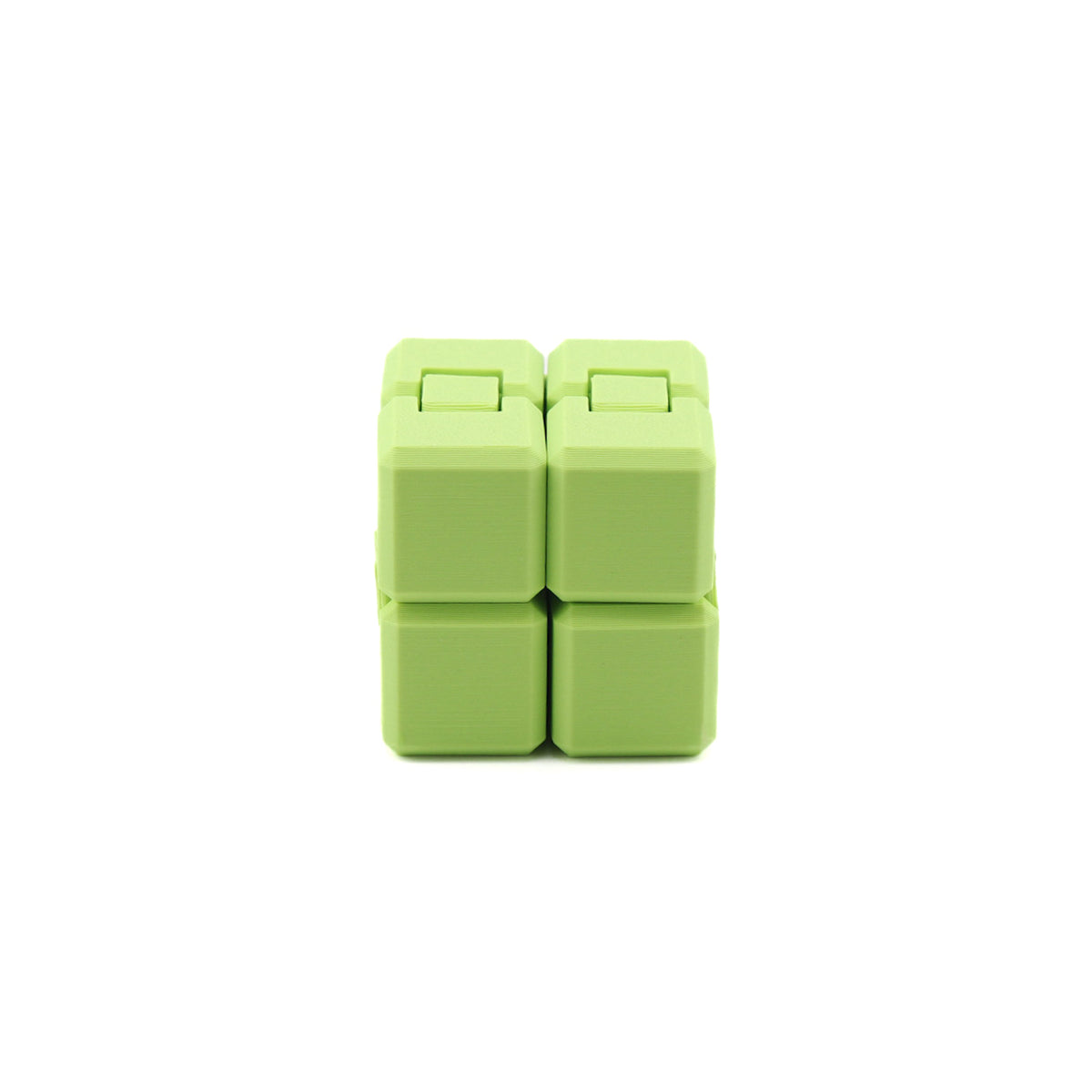 Green Infinity Cube – 3D-Printed Sensory Fidget