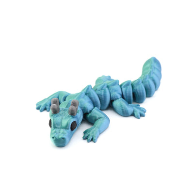 Articulated Aqualis Baby Dragon – 3D-Printed Sensory Fidget