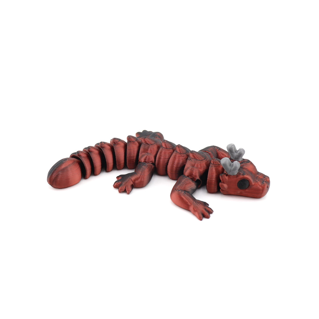 Bébé dragon Ashkar articulé – Fidget sensoriel imprimé en 3D