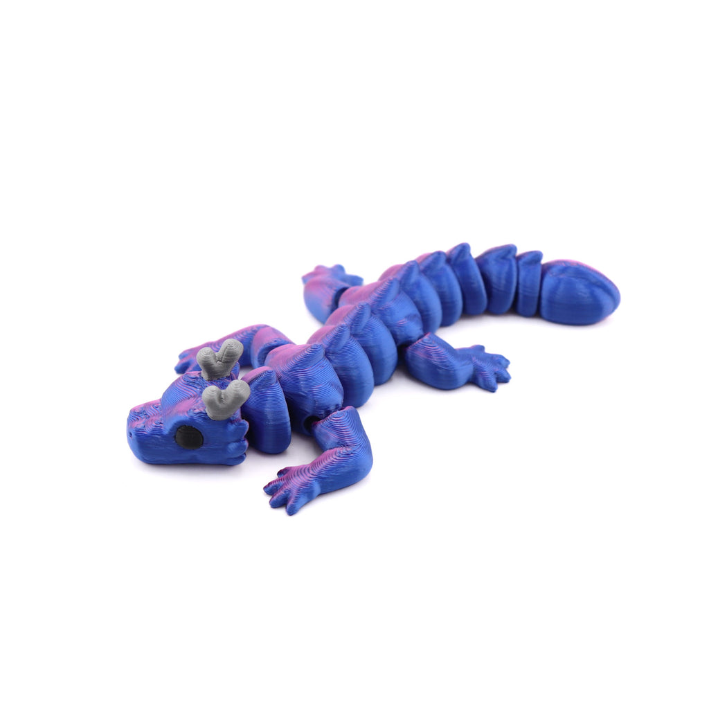 Articulated Nebula Baby Dragon – 3D-Printed Sensory Fidget
