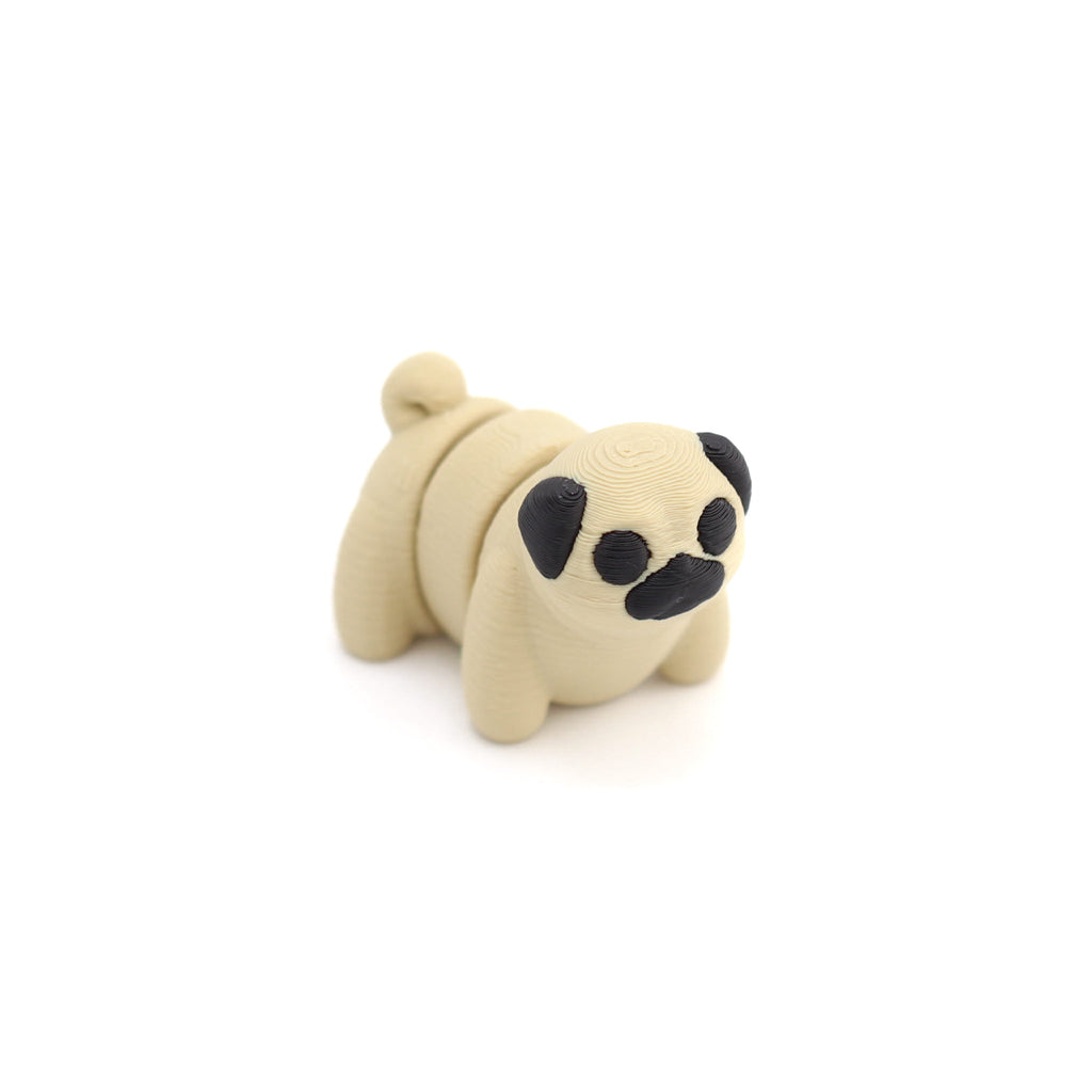 Articulated Pug – 3D-Printed Sensory Fidget Main image