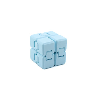 Blue Infinity Cube – 3D-Printed Sensory Fidget