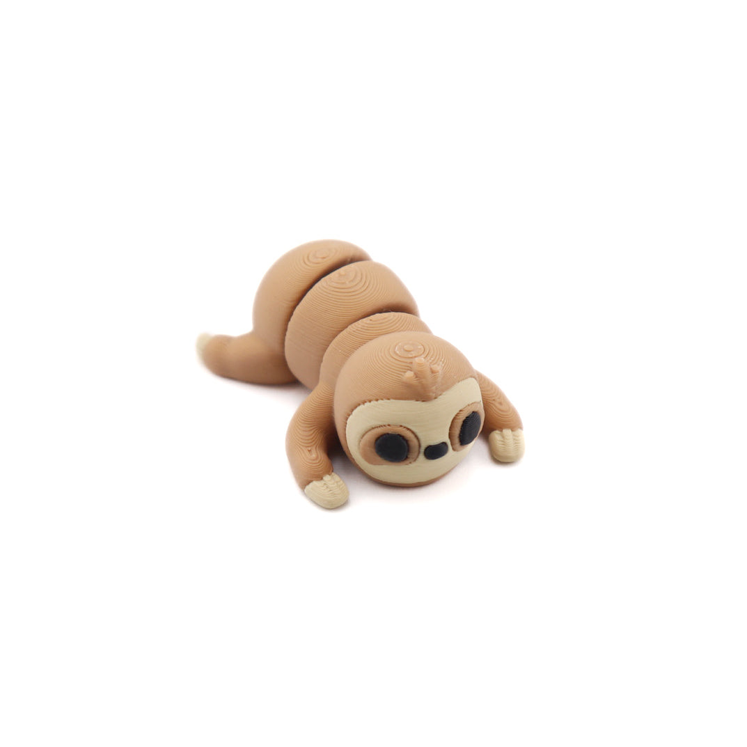 Articulated Sloth – 3D-Printed Sensory Fidget Main image