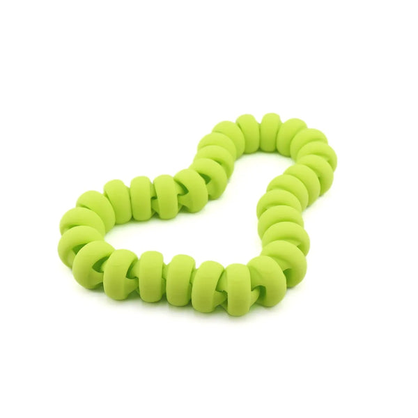 Sensory Loop Green – Flexible Beaded Fidget Bracelet