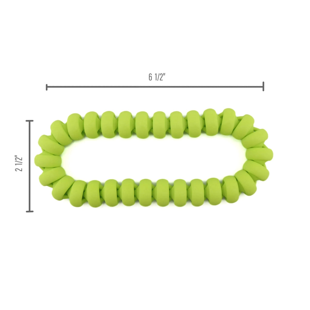 Sensory Loop Green – Flexible Beaded Fidget Bracelet