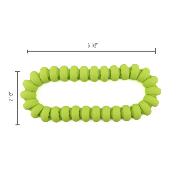 Sensory Loop Green – Flexible Beaded Fidget Bracelet