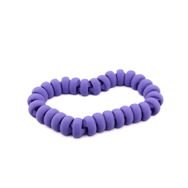 Sensory Loop Violet – Flexible Beaded Fidget Bracelet