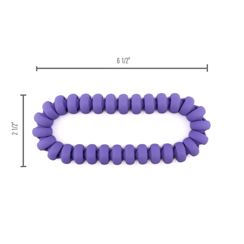 Sensory Loop Violet – Flexible Beaded Fidget Bracelet
