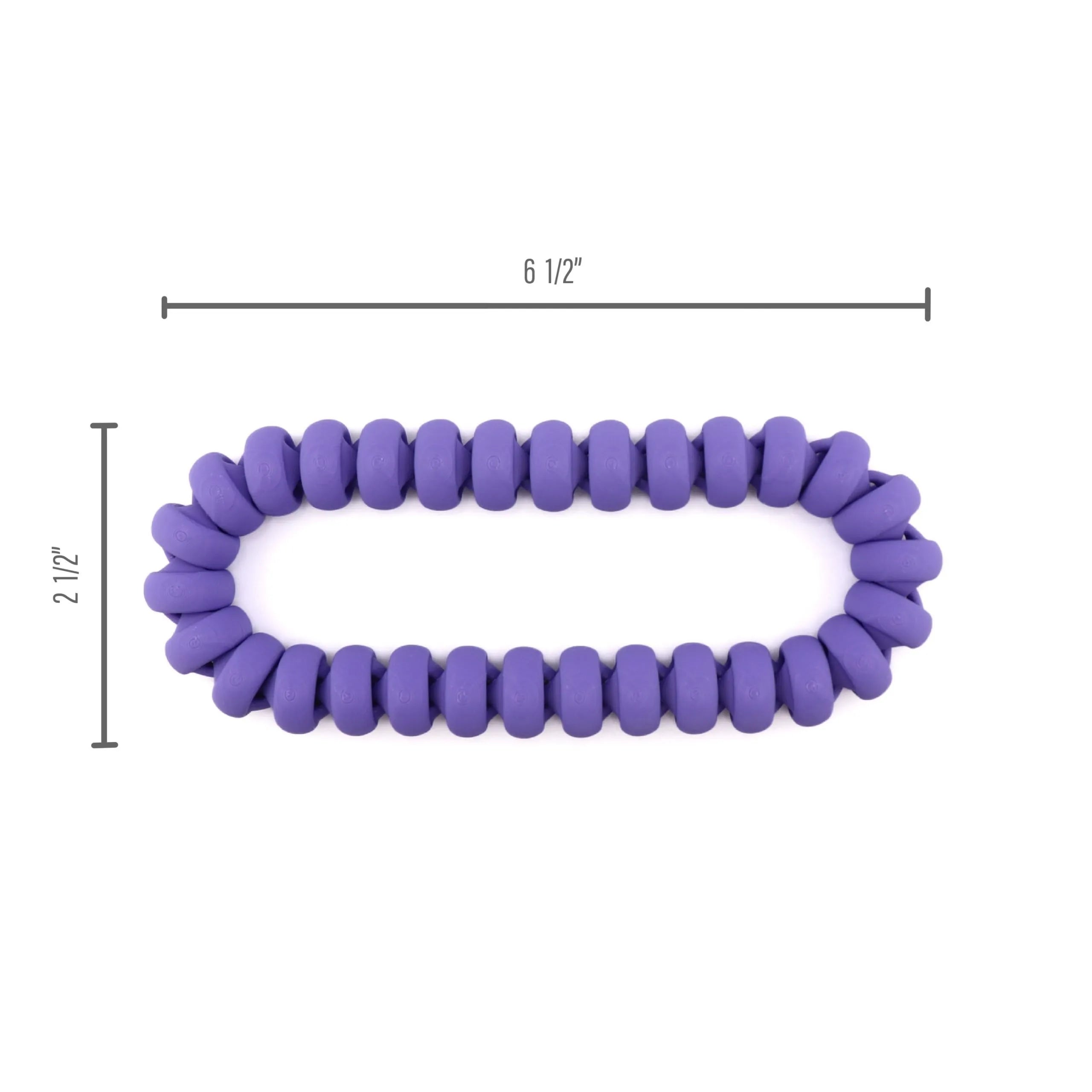 Sensory Loop Violet – Flexible Beaded Fidget Bracelet