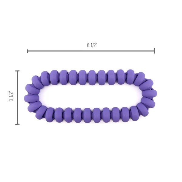 Sensory Loop Violet – Flexible Beaded Fidget Bracelet