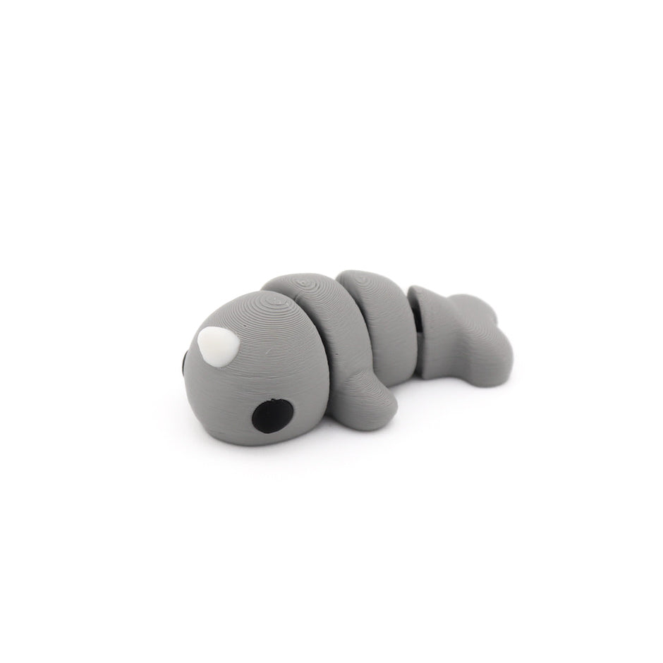 Articulated Narwhal – 3D-Printed Sensory Fidget Main image