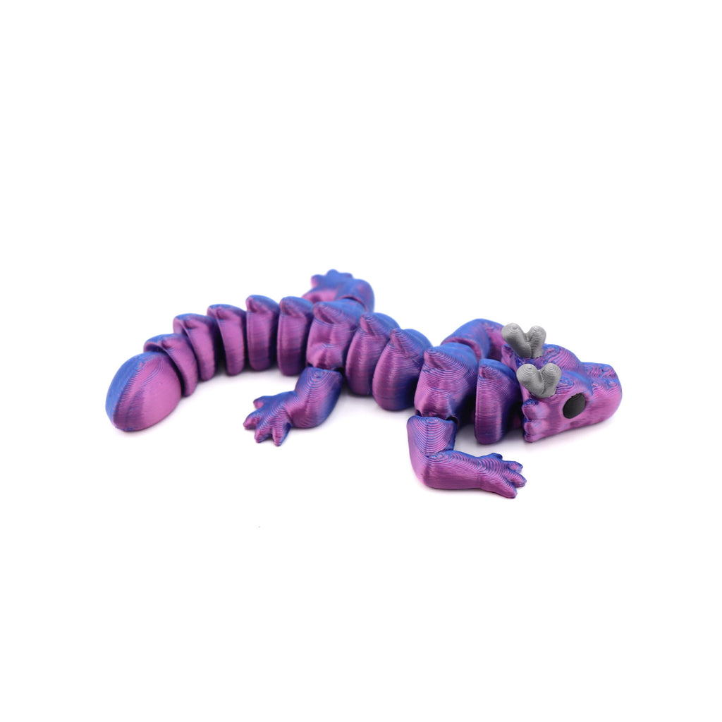 Articulated Nebula Baby Dragon – 3D-Printed Sensory Fidget