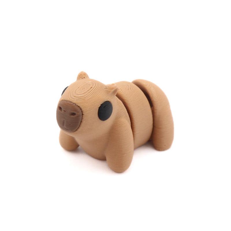 Articulated Capybara – 3D-Printed Sensory Fidget