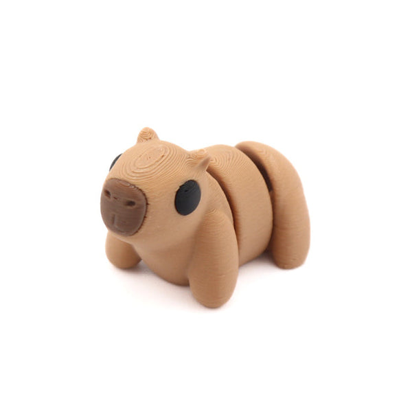 Articulated Capybara – 3D-Printed Sensory Fidget