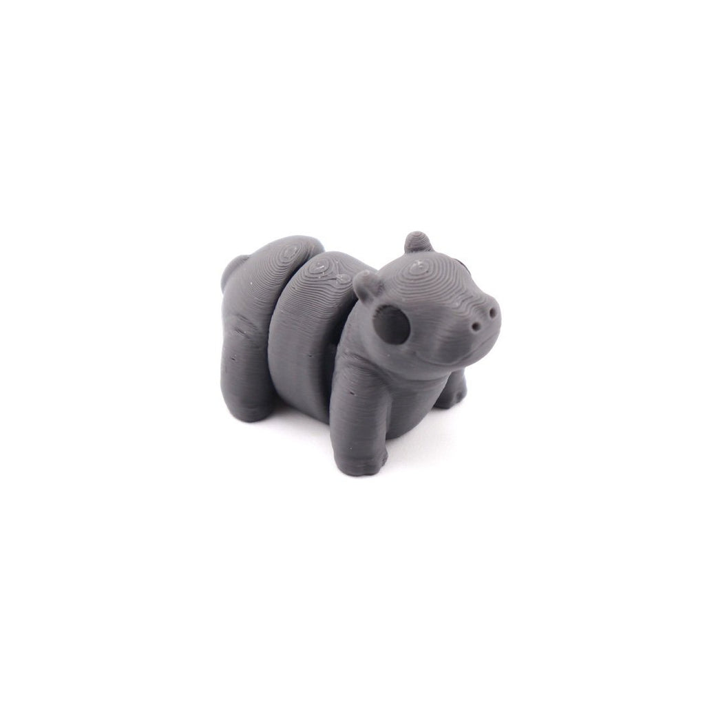 Articulated Hippopotamus – 3D-Printed Sensory Fidget