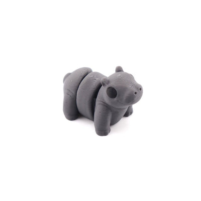 Articulated Hippopotamus – 3D-Printed Sensory Fidget