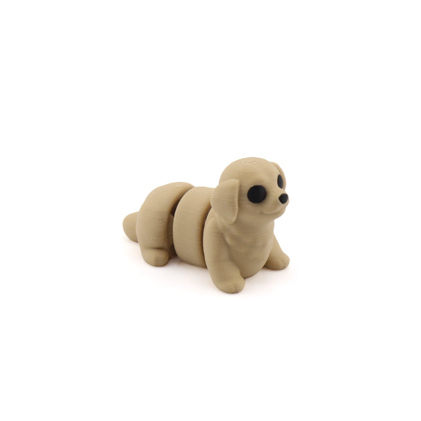 Articulated Golden Retriever – 3D-Printed Sensory Fidget