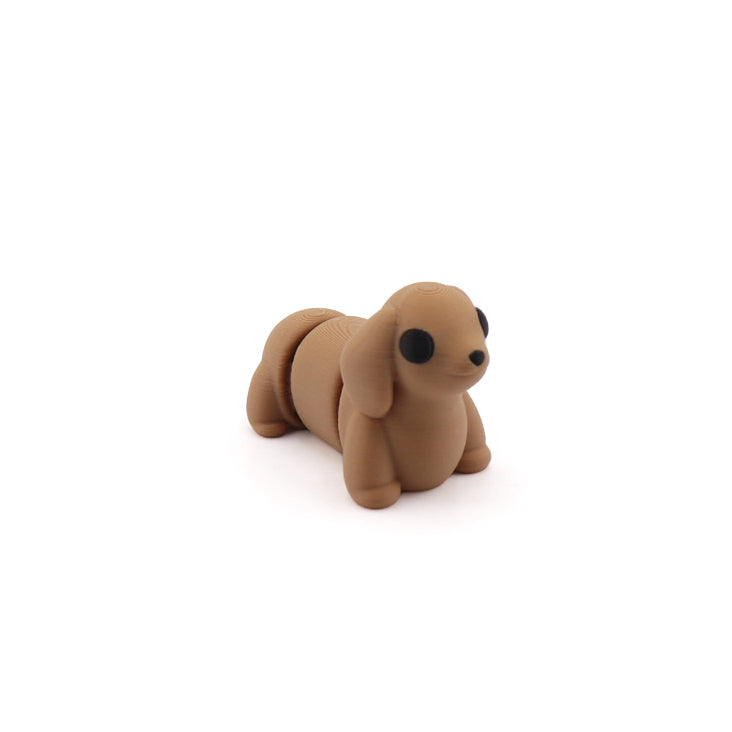 Teckel Articulé – Fidget Sensoriel Imprimé en 3D