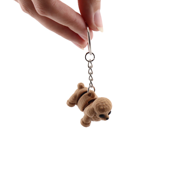 Poodle Keychain – 3D-Printed Sensory Accessory