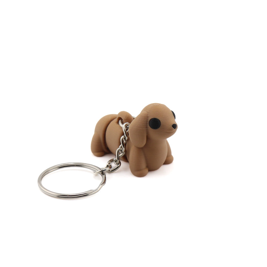 Dachshund Keychain – 3D-Printed Sensory Accessory
