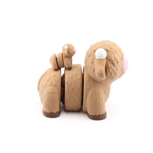 Vache des Highlands articulée grand format – Fidget sensoriel imprimé en 3D