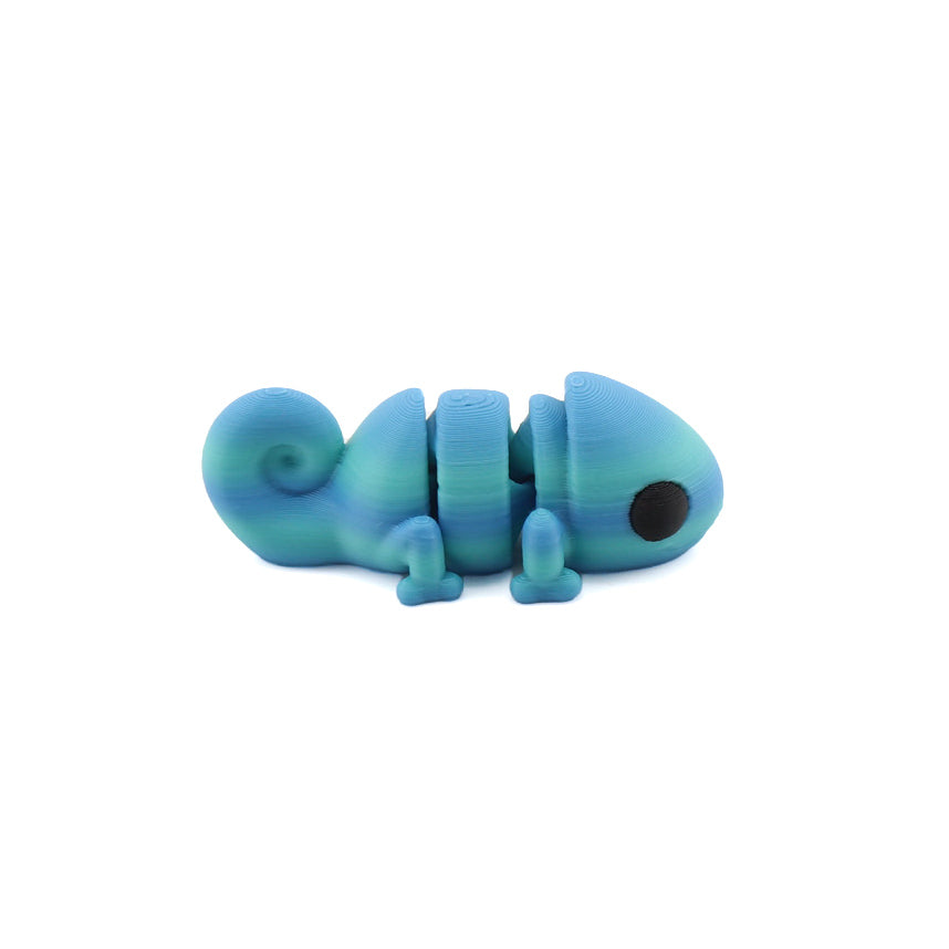Caméléon Articulé – Jouet Sensoriel Fidget Imprimé en 3D