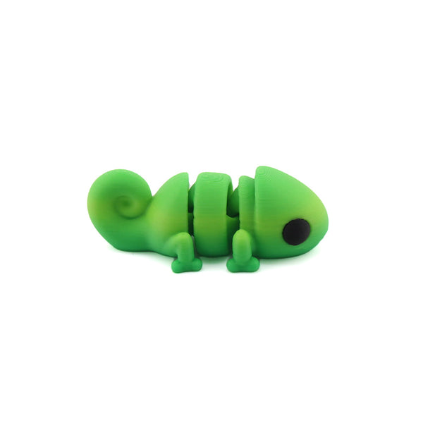 Caméléon Articulé – Jouet Sensoriel Fidget Imprimé en 3D