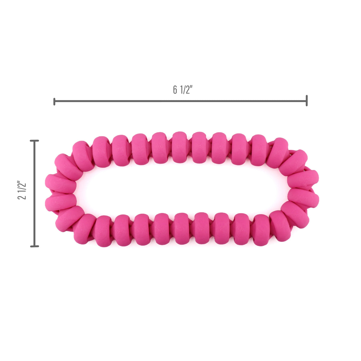 Boucle sensorielle bleue – Bracelet anti-stress flexible à perles