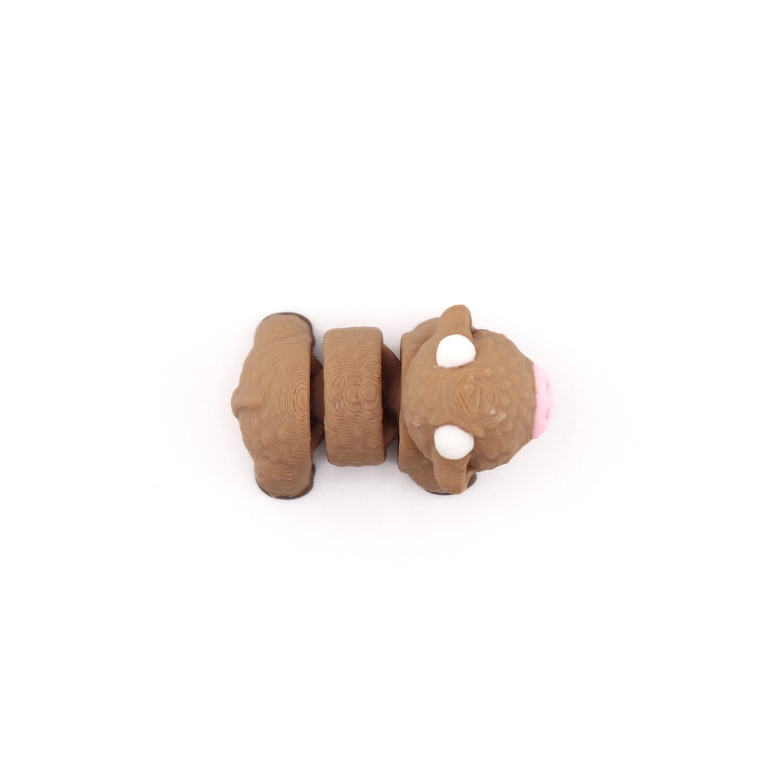 Articulated Brown Cow – 3D-Printed Sensory Fidget Secondary image