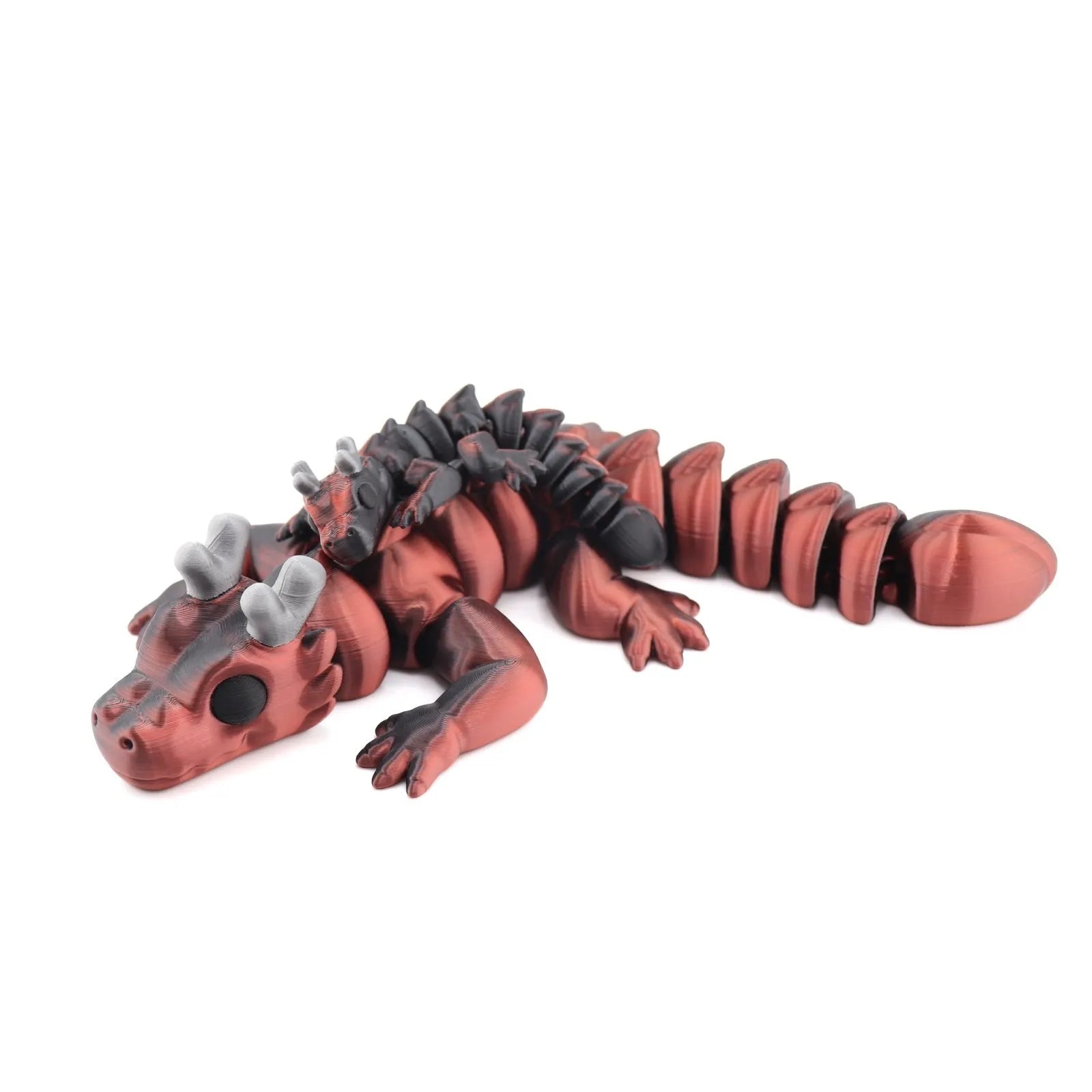 Dragon articulé Grand Ashkar – Fidget sensoriel imprimé en 3D Image principale du produit