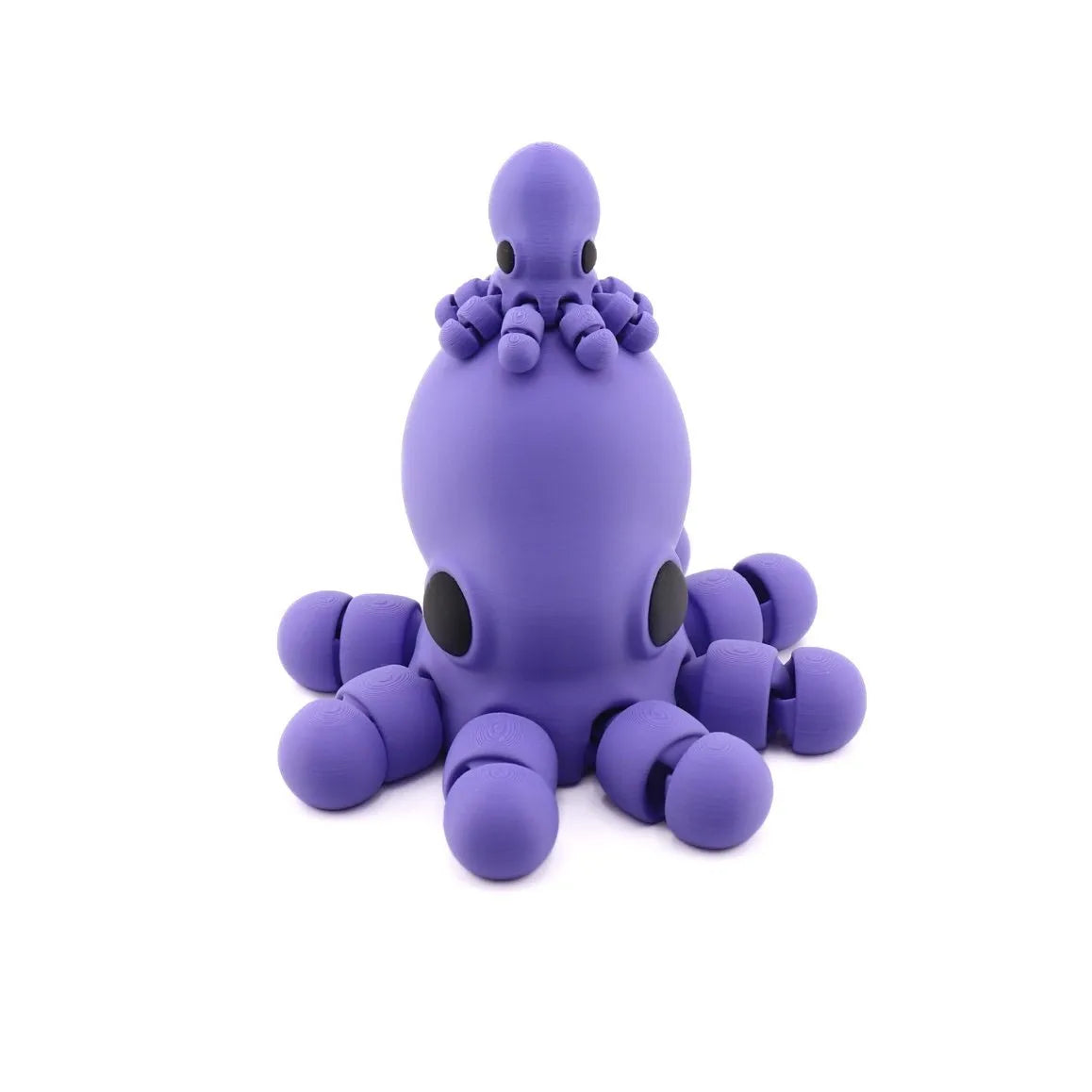 Grande pieuvre articulée – Fidget sensoriel imprimé en 3D Image principale du produit