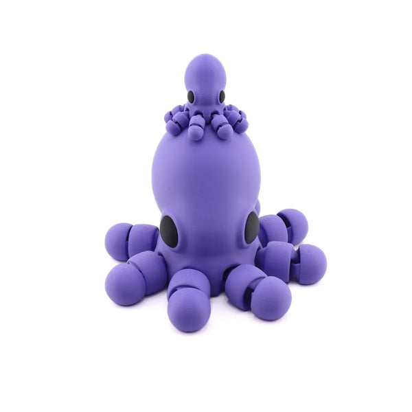 Articulated Large Octopus – 3D-Printed Sensory Fidget