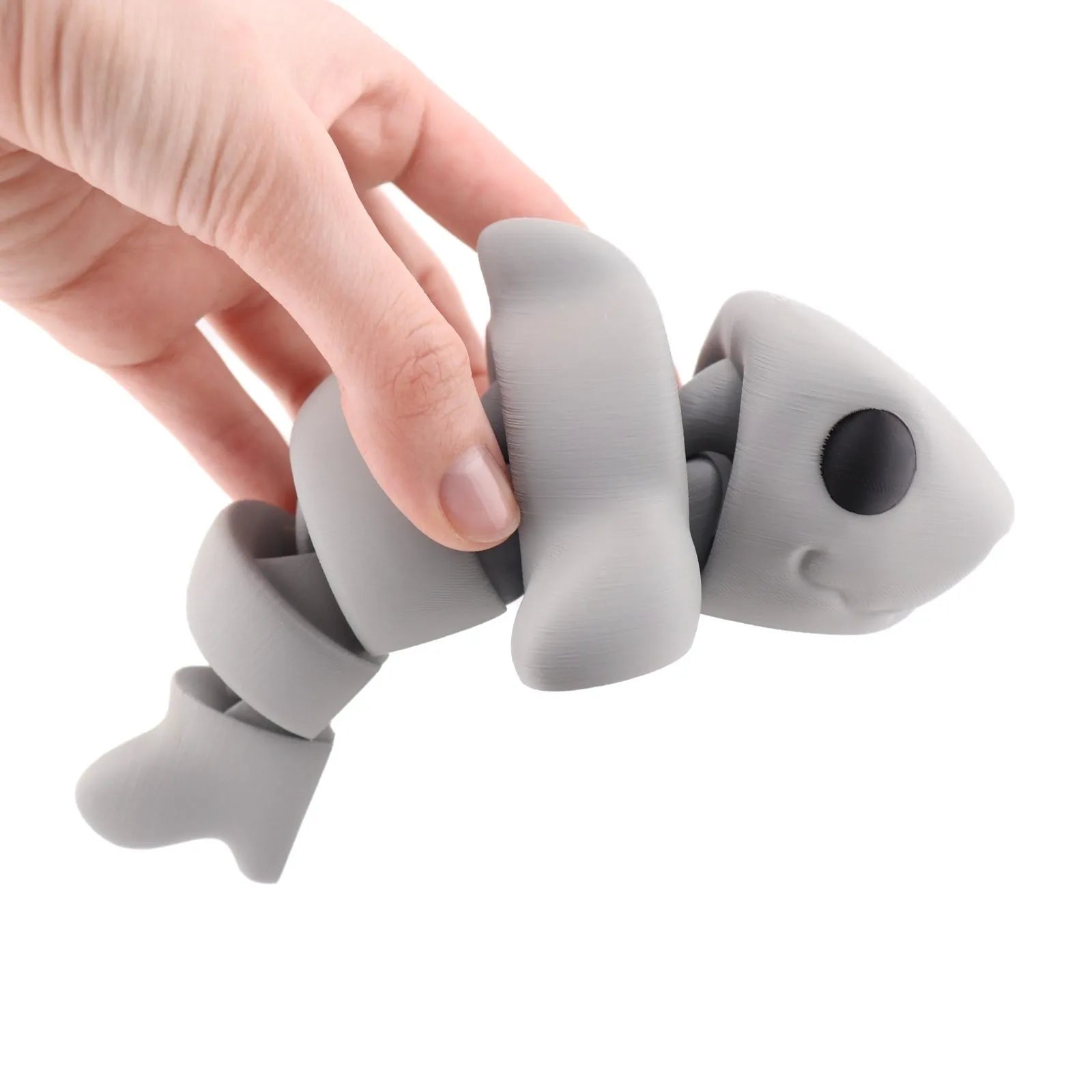 Grand requin articulé – Jouet sensoriel imprimé en 3D Image secondaire du produit