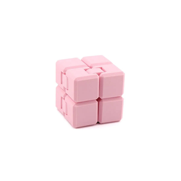 Pink Infinity Cube – 3D-Printed Sensory Fidget