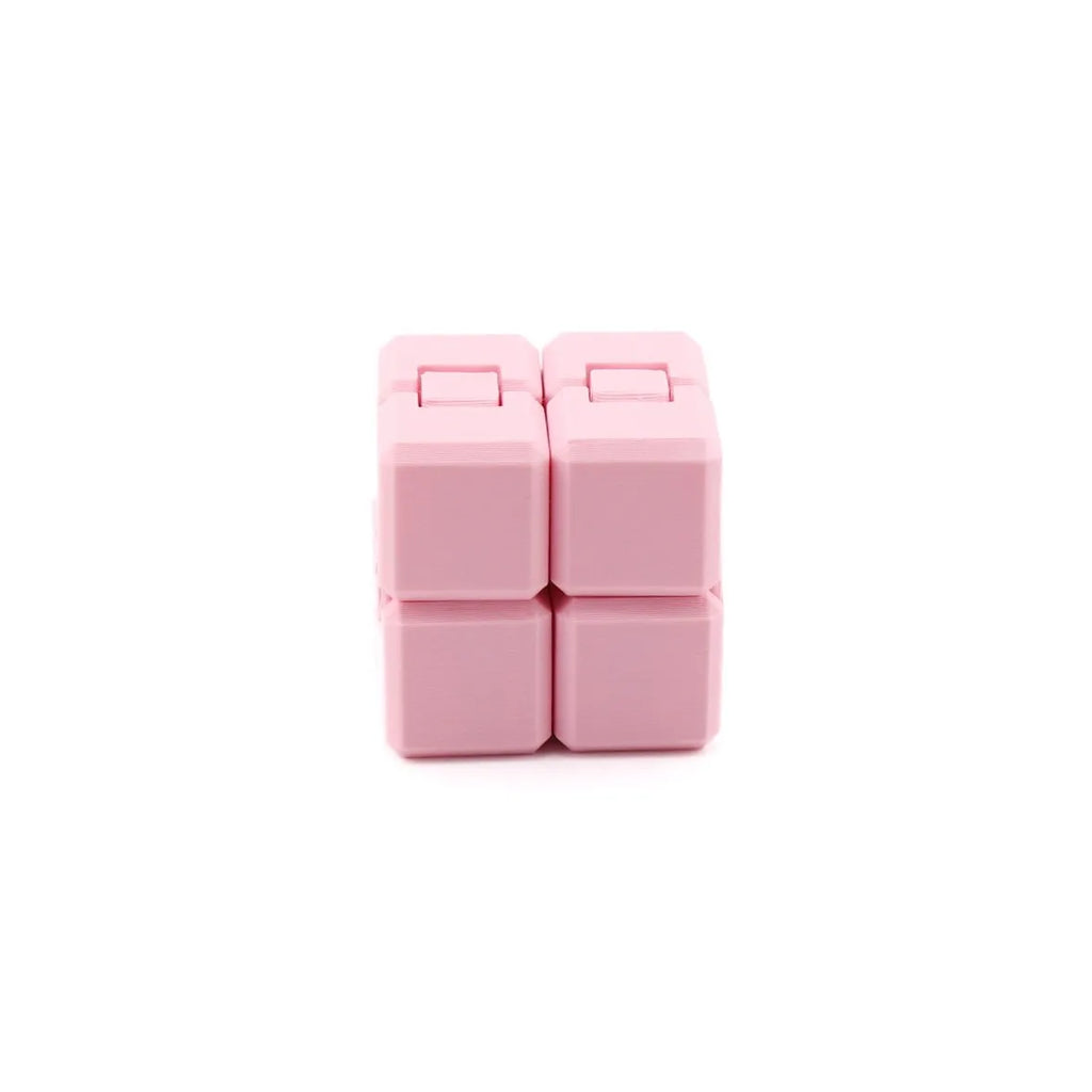 Pink Infinity Cube – 3D-Printed Sensory Fidget
