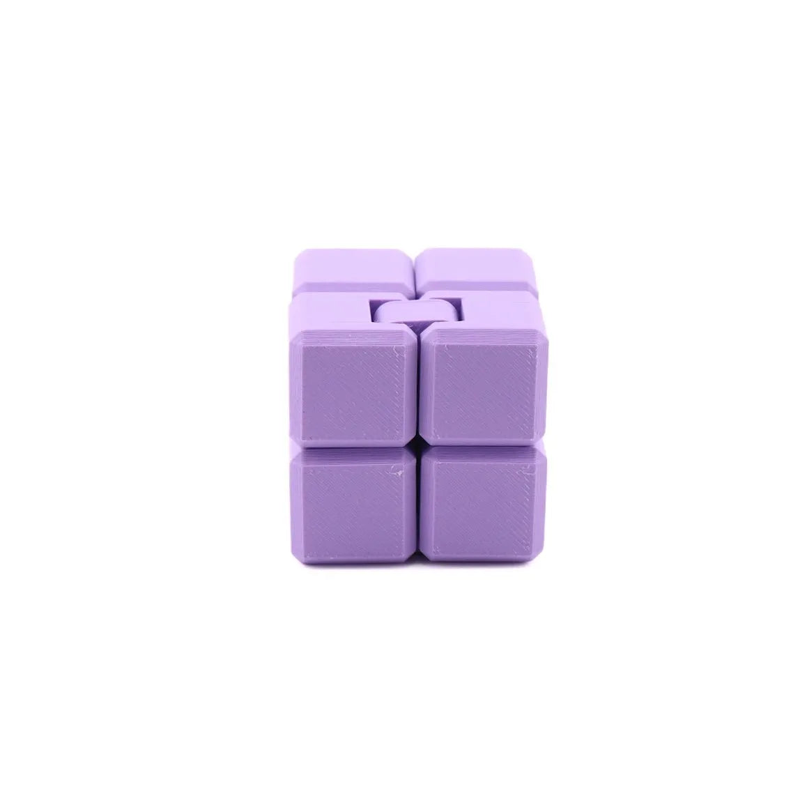 Cube infini violet – Jouet sensoriel imprimé en 3D Image secondaire du produit