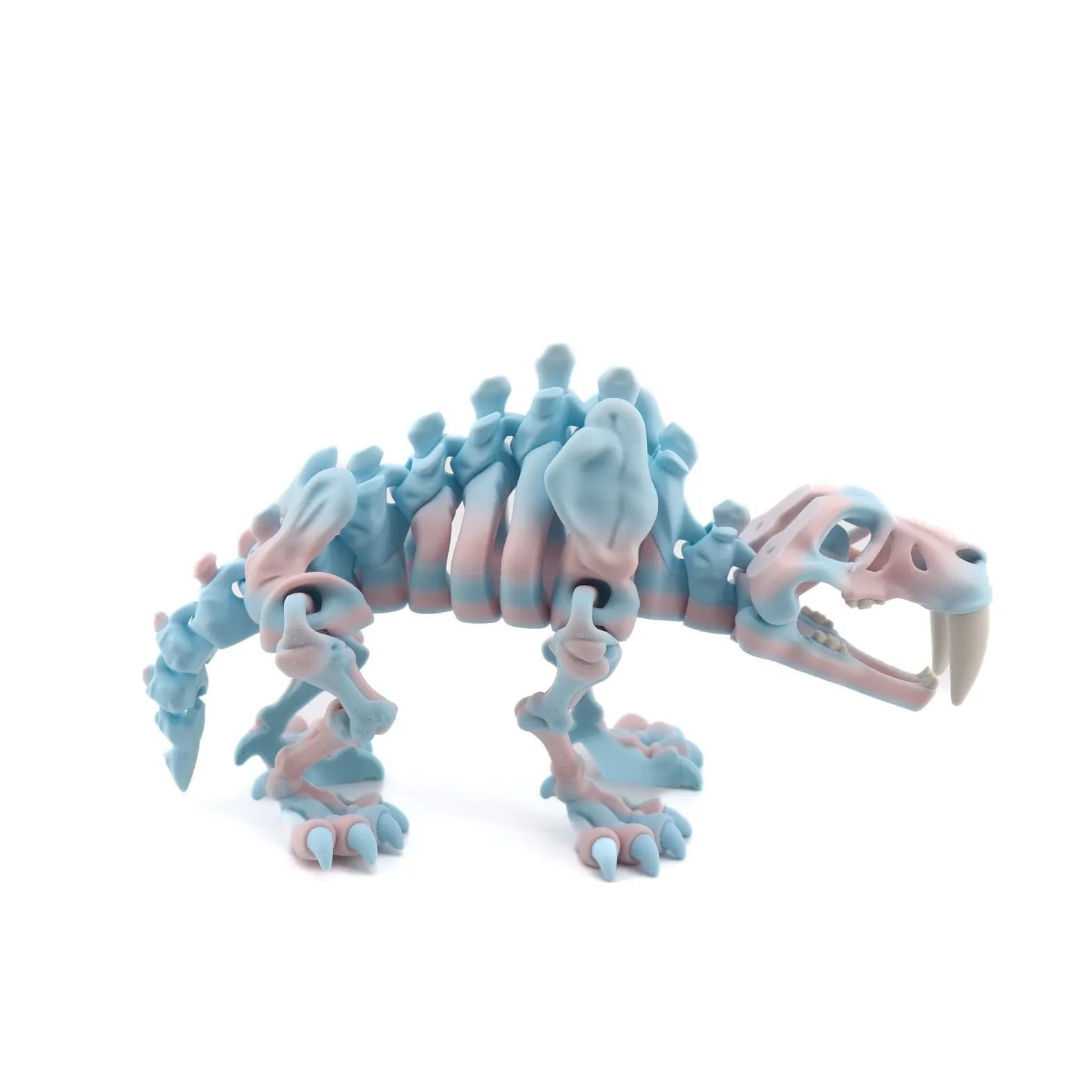 Articulated Large Saber-Tooth Tiger – 3D-Printed Sensory Fidget